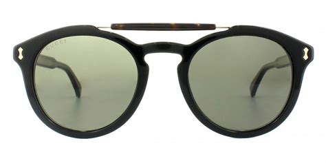 Gucci™ GG0124S 001 50 Black Sunglasses .